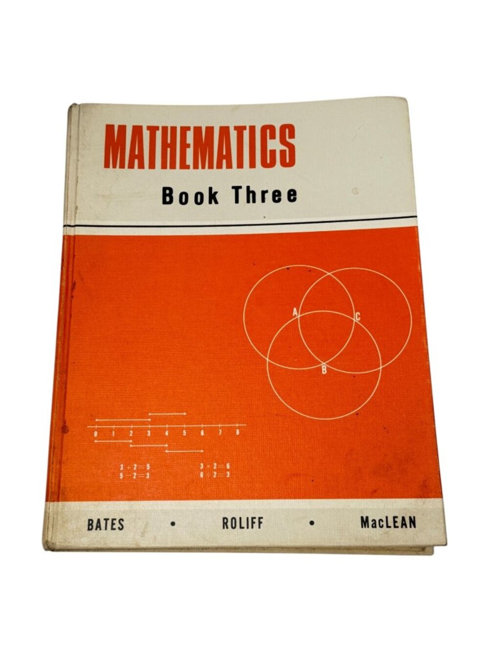 Copp Clark Grade 3 Math Textbook Vintage 1965 Book HC Canada‎ Homeschool